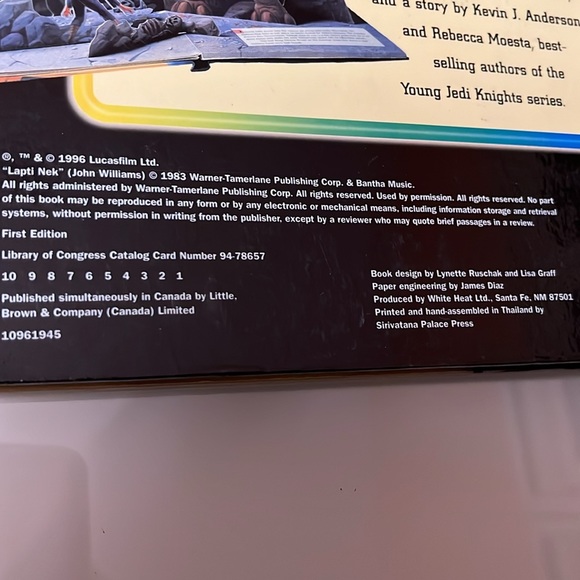 NWT STAR WSRS JABBA’s PALACE POP-UP BOOK with original Star Wars music - Picture 4 of 8